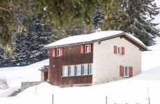 Gruppenhaus "Bergli", Winterbild